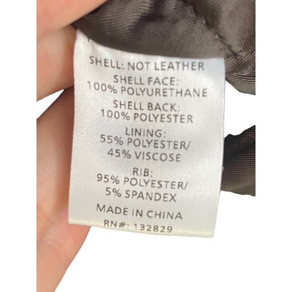 L'Academie Bo Jacket Puffer Aviator Varsity Bomber Oversized Boxy Grunge Biker S - Picture 6 of 8